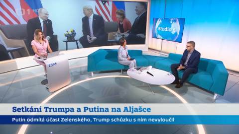 ČT24, Studio 6 — setkání Trumpa a Putina