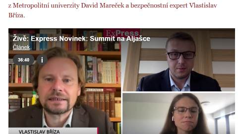 Express Novinek — summit na Aljašce
