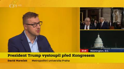 ČT24 — Trump před Kongresem